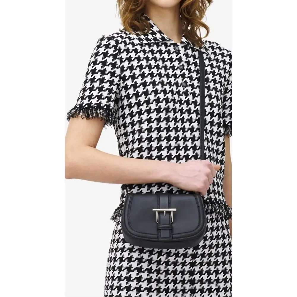ALEXANDER MCQUEEN Mini T-Bar Satchel in Black